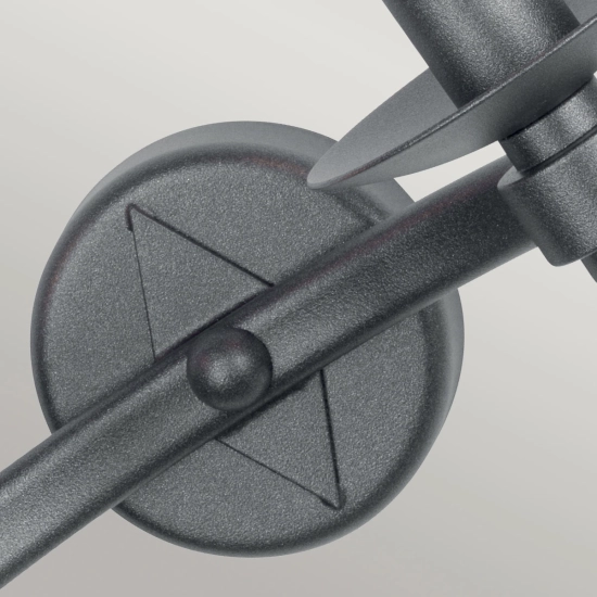 Kinkiet Warwick – 2 źródła światła WR2-GRAPHITE Elstead Lighting