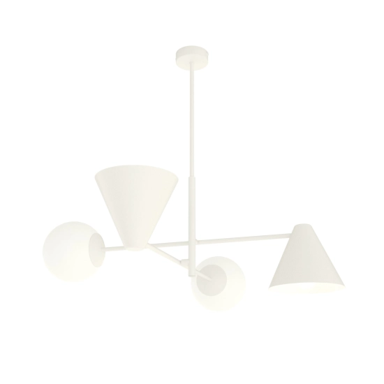 Żyrandol HERMES 4 WHITE 1348/4 EMIBIG Lighting