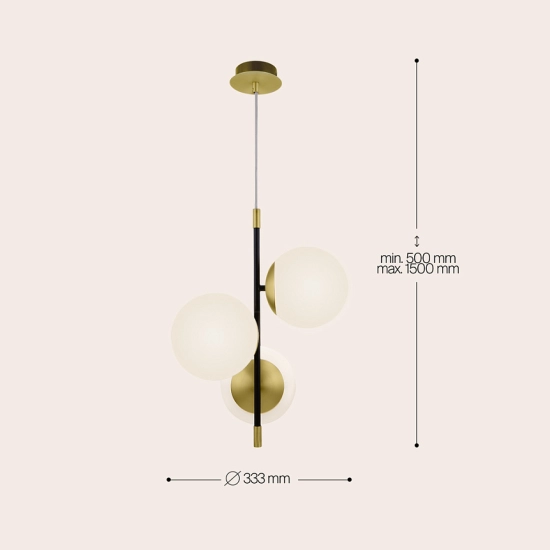 Lampa wisząca Nostalgia MOD048PL-03G Maytoni - zdjęcie dodatkowe 4
