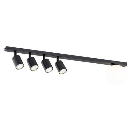 Lampa sufitowa BASTER 5 BLACK 1314/5 EMIBIG Lighting