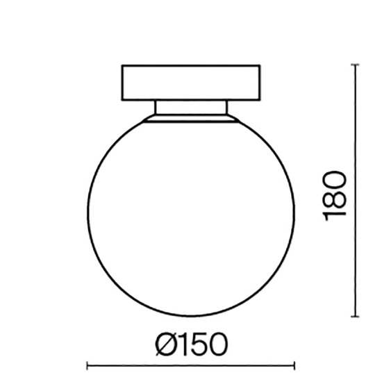 Kinkiet Basic form MOD321WL-01B Maytoni 15 cm - zdjęcie dodatkowe 4