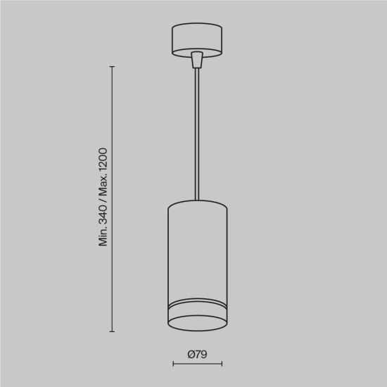 Lampa wisząca Orlo P085PL-12W4K-W Maytoni - zdjęcie dodatkowe 6