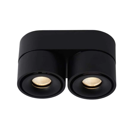 YUMIKO spot sufitowy LED Dim. 2x8W 2700K czarny 35911/16/30 Lucide - zdjęcie produktu