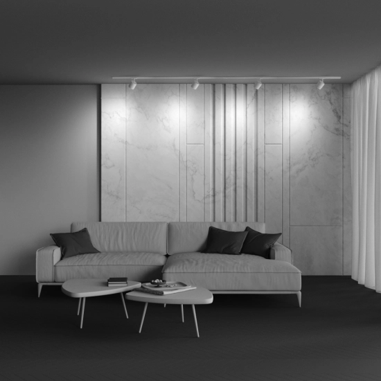 Lampa szynowa Polar Unity GX53 1x12W TR088-1-GX53-W Maytoni - zdjęcie dodatkowe 7