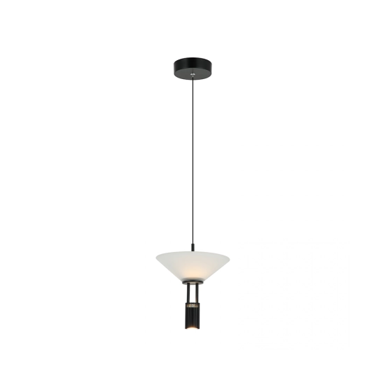 23198 PENDANT LED LIGHT 10W 3000K ALUMINIUM BLACK Zambelis Lights