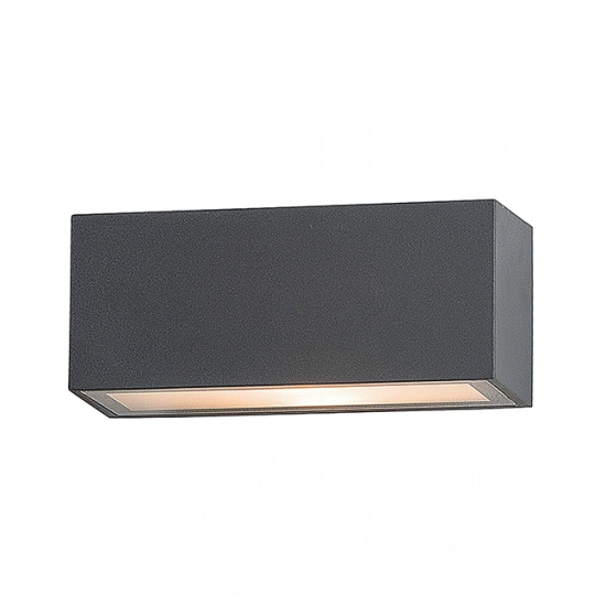 E146 OUTDOOR SCONCE 1XE27 GRAPHITE IP44 Zambelis Lights
