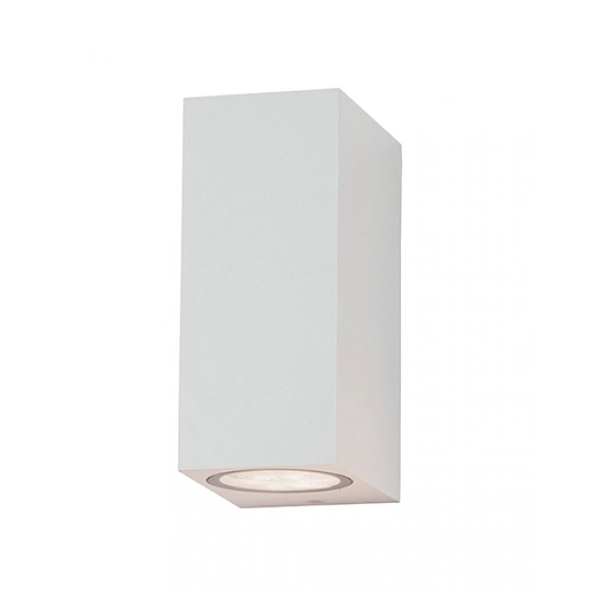E151 OUTDOOR SCONCE 2XGU10 WHITE IP54 Zambelis Lights