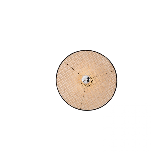 22174 WALL LIGHT BUSH-BLACK 1XE27 Zambelis Lights