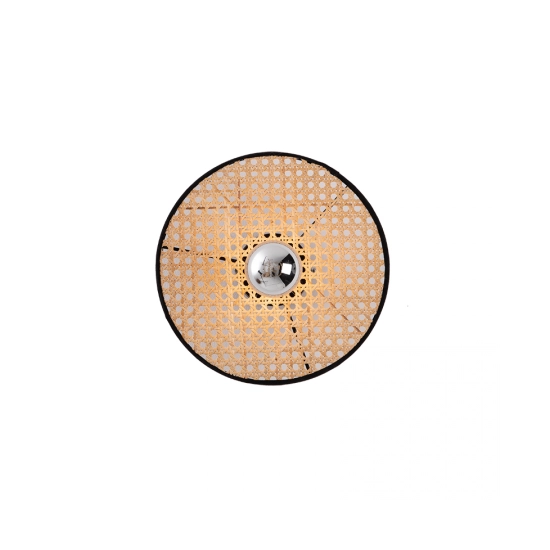 22175 WALL LIGHT BUSH - BLACK 1XE27 Zambelis Lights