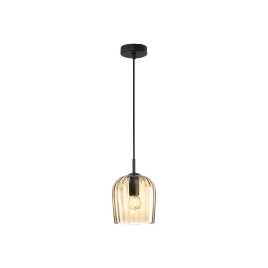 22116 PENDANT LIGHT 1XE14 GLASS CHAMPAGNE Zambelis Lights
