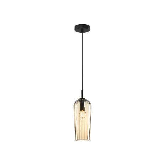 22118 PENDANT LIGHT 1XE14 GLASS CHAMPAGNE Zambelis Lights
