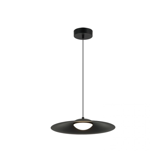 22130 HOTEL PENDANT LED LIGHT 12W 3000K BLACK Zambelis Lights
