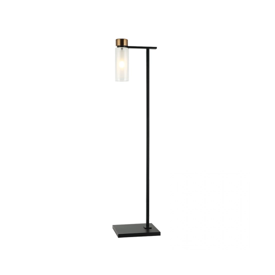 22136 FLOOR LAMP E14 SANDY BLACK-ANTIQUE BRASS FLOOR LIGHTS FOR INTERIOR USE Zambelis Lights