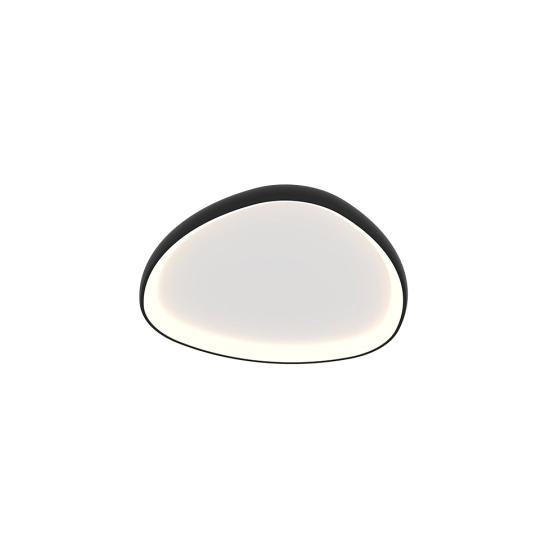 23087 CEILING LED LIGHT 32W 3000K METAL-ACRYLIC BLACK Zambelis Lights
