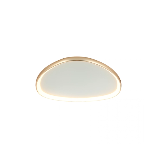 23088 CEILING LED LIGHT 32W 3000K METAL-ACRYLIC GOLD MATT INDOOR DECORATIVE LIGHTS Zambelis Lights