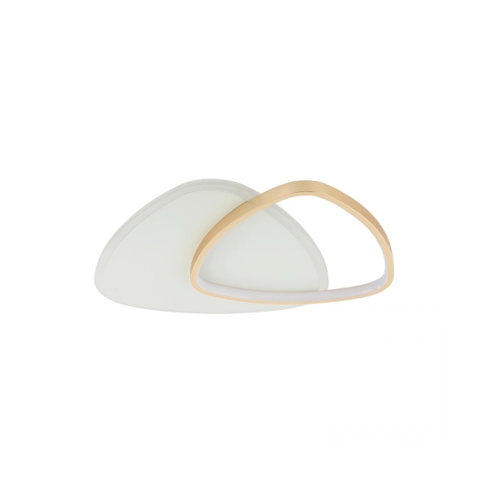 23093 CEILING LED LIGHT 36W 3000K METAL-ACRYLIC GOLD MATT Zambelis Lights