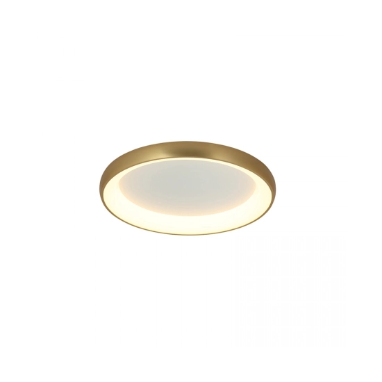 2042 CEILING LIGHT 32W 3000K ALUMINIUM & ACRYLIC BRUSHED GOLD MATT Zambelis Lights