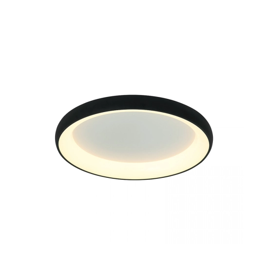 2048 CEILING LIGHT 43W 3000K ALUMINUM & ACRYLIC SANDY BLACK Zambelis Lights
