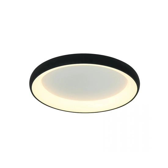 2056 CEILING LIGHT 55W 3000K ALUMINIUM & ACRYLIC SANDY BLACK Zambelis Lights