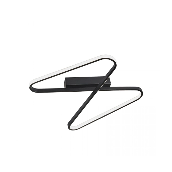 2064 CEILING LIGHT 45W 3000K ALUMINUM&SILICON SANDY BLACK SHADE Zambelis Lights