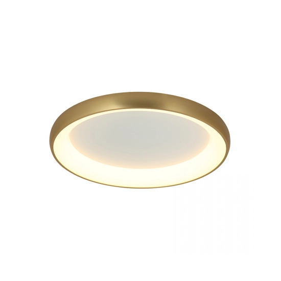 2058 CEILING LIGHT 55W 3000K ALUMINIUM & ACRYLIC BRUSHED GOLD MATT Zambelis Lights