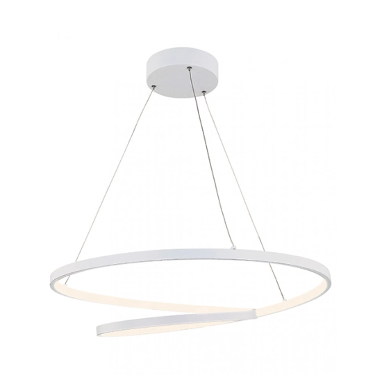 180055 PENDANT LIGHT LED 56W WHITE FOR INDOOR SPACES Zambelis Lights