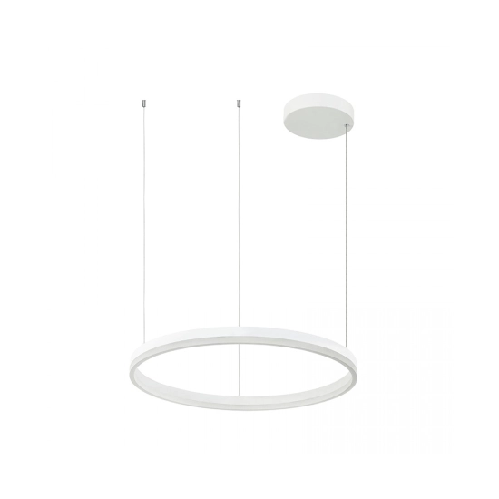 20261 LED PENDANT LIGHT 43W 3000K ALUMINIUM & ACRYLIC WHITE Zambelis Lights