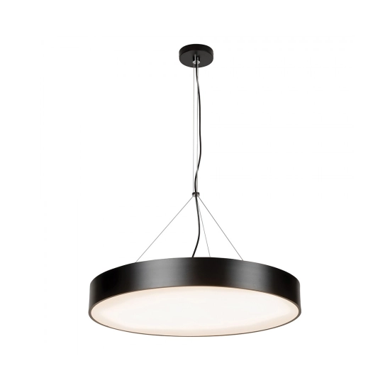 1618 PENDANT LED LIGHT 56W 3000K BLACK MATT Zambelis Lights