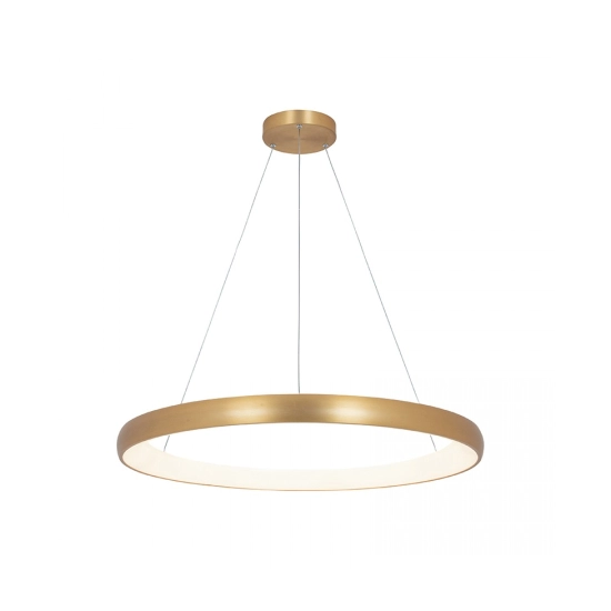 2062 PENDANT LIGHT 60W 3000K ALUMINUM & ACRYLIC GOLD FOR INDOOR SPACES Zambelis Lights