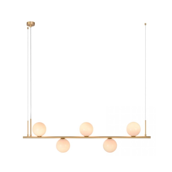 1998 PENDANT LIGHT 5XE14 GOLD FOR INDOOR USE Zambelis Lights