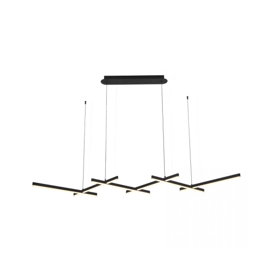 1948 PENDANT LIGHT 98W 3000K BLACK FOR INDOOR SPACES Zambelis Lights