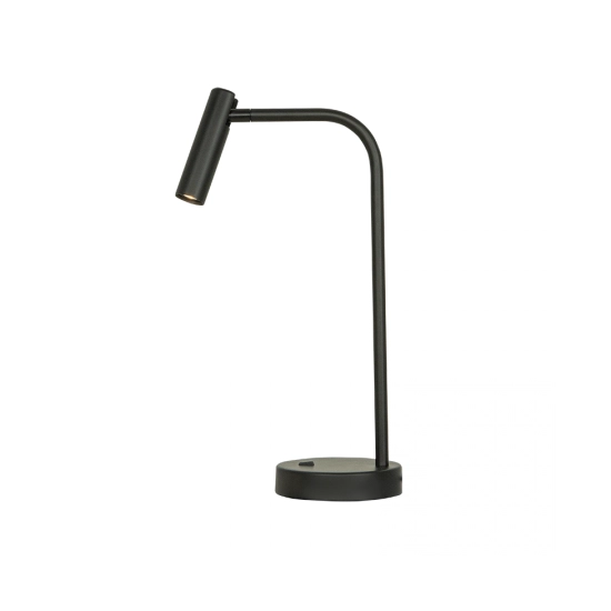 23036 TABLE LED LIGHT 2.5W 3000K METAL - ALUMINIUM BLACK Zambelis Lights