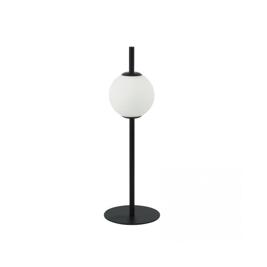 20134 LED TABLE LIGHT 6W 3000K BLACK MATT METAL - OPAL GLASS Zambelis Lights