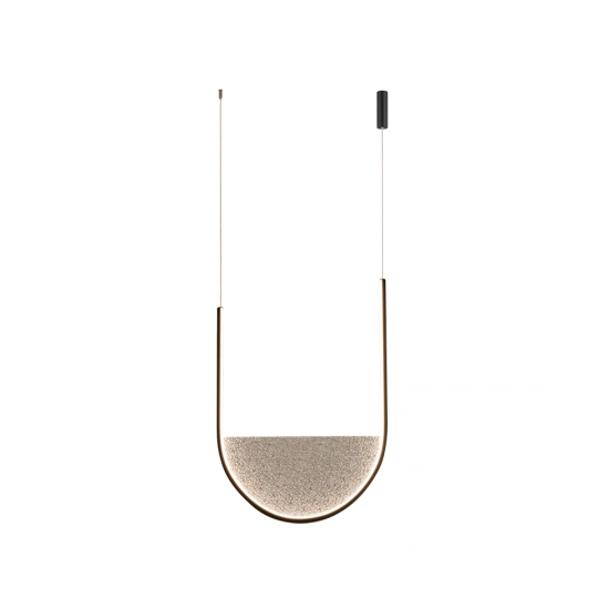 23164 PENDANT LED LIGHT 28W 3000K,4000K BLACK-LIGHT GREY Zambelis Lights