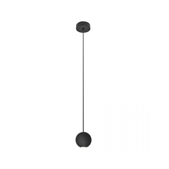 1902 PENDANT LIGHT LED 4W 3000K BLACK Zambelis Lights