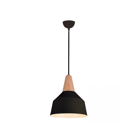 180088 PENDANT LIGHT 1XE27 BLACK Zambelis Lights