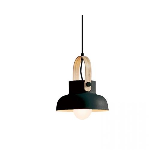 18191 PENDANT BLACK MATT 1xE27 40W Zambelis Lights
