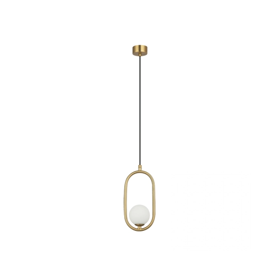 23136 PENDANT LAMP G9 MAX 7W METAL GOLD Zambelis Lights