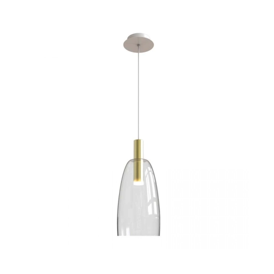 1966 PENDANT LIGHT 7W CLEAR GLASS Zambelis Lights