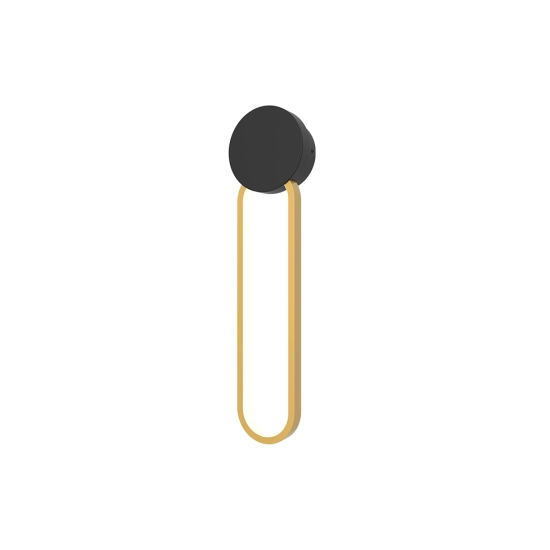 23102 SCONCE LED LIGHT 13W 3000K ALUMINIUM - SILICON, BLACK - GOLD Zambelis Lights