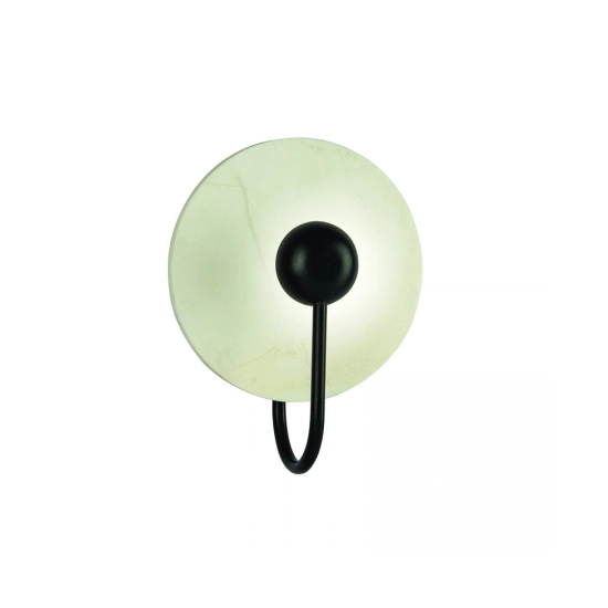 18168 SCONCE LED3W MARBLE - BLACK Zambelis Lights
