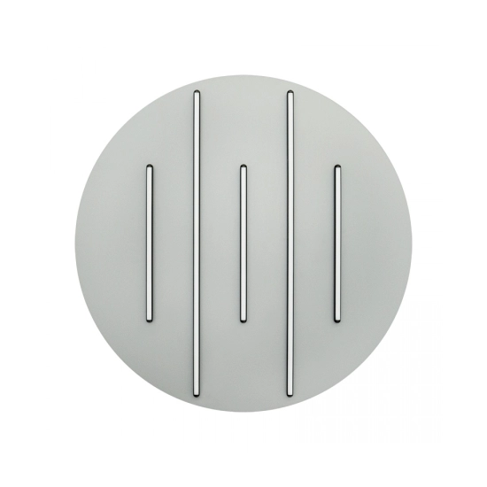 2572 CEILING LED LIGHT 52W 3000K BLACK MATT STICK - SANDY GREY BASE Zambelis Lights