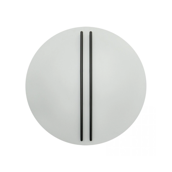 2575 WALL LED LIGHT 30W 3000K TRIAC BLACK MATT STICK - SANDY GREY BASE Zambelis Lights