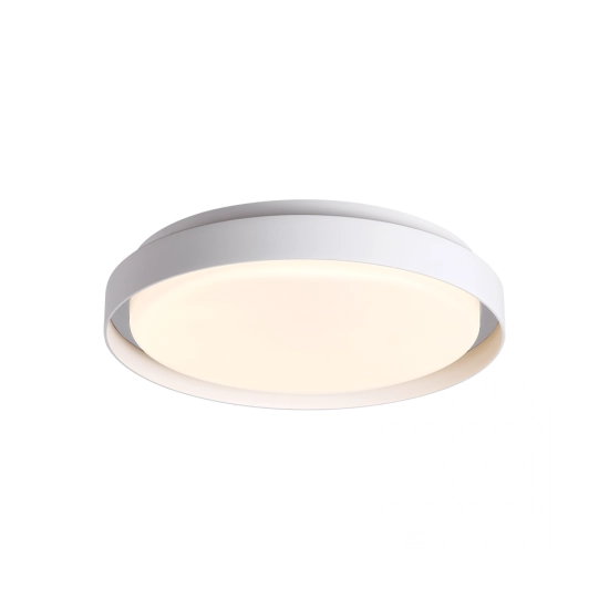 E326 OUTDOOR CEILING LED LIGHT 20W 3000K ALUMINIUM WHITE IP65 Zambelis Lights