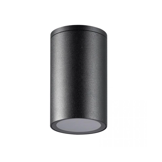 E219 OUTDOOR CEILING LIGHT 1XGU10 BLACK IP54 Zambelis Lights