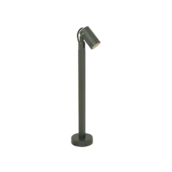 E325 OUTDOOR FLOOR LIGHT GU10 MAX 15W ALUMINIUM GRAPHITE IP54 Zambelis Lights