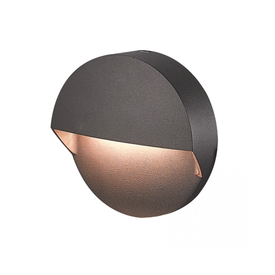 E294 OUTDOOR WALL LIGHT LED 2W 3000K ALUMINIUM GRAPHITE IP65 Zambelis Lights
