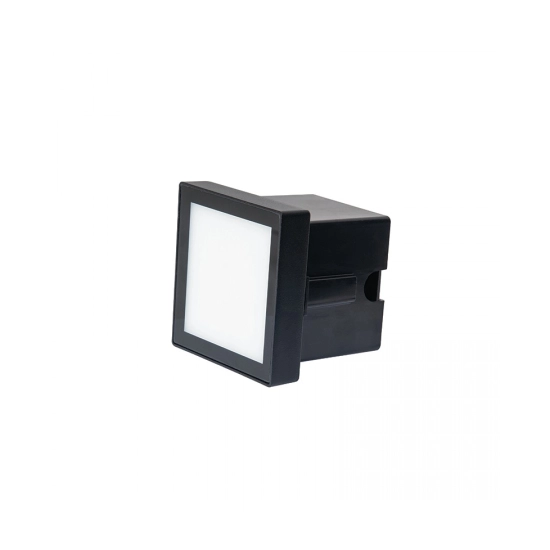 E248 OUTDOOR SCONCE 4W 3000K SMD ALUMINUM BLACK IP65 Zambelis Lights
