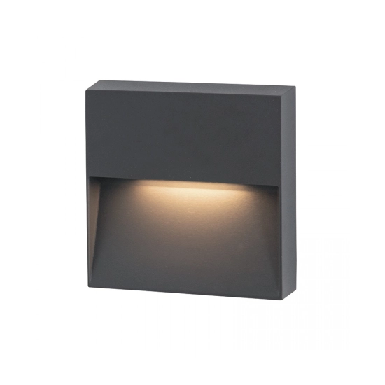 E241-G OUTDOOR SCONCE 7W SMD LED 3000K DARK GRAY IP65 Zambelis Lights
