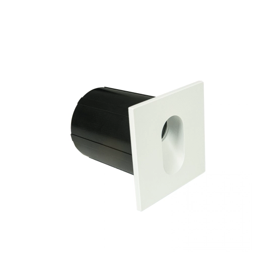 E319 OUTDOOR STEP LIGHT LED 3W 3000K ALUMINIUM WHITE IP65 Zambelis Lights